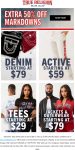 Extra 50% off sale items at True Religion #truereligion