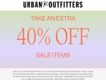 Extra 40% off sale items at Urban Outfitters #urbanoutfitters