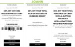 50% off a single item at Joann, or online via promo code GLOVE #joann