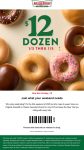 $12 dozen doughtnut at Krispy Kreme #krispykreme