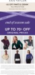 $30 off pants & denim at Ann Taylor, ditto online #anntaylor