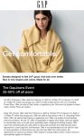 25-50% off all jeans online today at Gap #gap