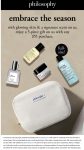 Free 5pc on $55+ at Philosophy #philosophy