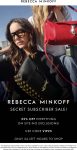 25% off everything at Rebecca Minkoff via promo code VIP25 #rebeccaminkoff