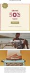 Extra 50% off sale items at Anthropologie, ditto online #anthropologie