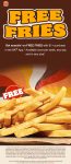 Free fries on $1 via mobile at Burger King #burgerking