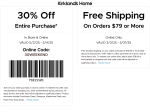 30% off everything at Kirklands Home, or online via promo code 30WEEKEND #kirklands