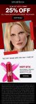 25% off cosmetics at Smashbox #smashbox