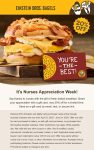 20% off gift cards online at Einstein Bros Bagels #einsteinbrosbagels