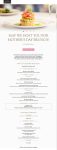 2-course brunch prix fixe menu $60pp today at The Capital Grille #thecapitalgrille