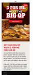 Bigger cheeseburger + fries + bottomless chips salsa + drink = $11 at Chilis #chilis