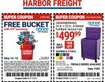 Free bucket on $29 at Harbor Freight Tools #harborfreight