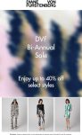 40% off at Diane Von Furstenberg #dianevonfurstenberg