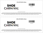 $10-$25 off $75+ at Shoe Carnival #shoecarnival