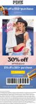 $15 off $50 & more today at PINK, or online via promo code 15OFF50 #pink