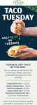 $2.50 fish tacos today at Rubios #rubios