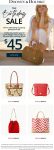 Bags starting at $45 at Dooney & Bourke #dooneybourke