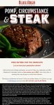 Free meal for graduates in cap & gown or bring diploma at Black Angus steakhouse #blackangus