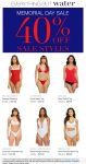 Extra 40% off sale styles today at Everything But Water #everythingbutwater