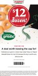 $12 dozen doughnuts today at Krispy Kreme #krispykreme
