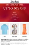 25-50% off designer styles at Neiman Marcus #neimanmarcus