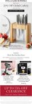 20% off global cutlery today at Williams Sonoma, ditto online #williamssonoma