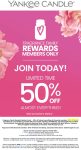30% off everything at Yankee Candle, ditto online #yankeecandle