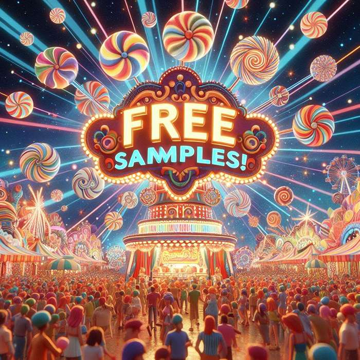 Free Sample: 15 day Riversol aging, skin care, dog food, Bubblr 6pk rebate, grinding disc, Pamprin, energy shot rebate, nasal saline, hair care at bottom, mens grooming