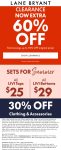 Extra 60% off clearance & more at Lane Bryant #lanebryant
