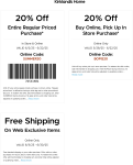 20% off everything at Kirklands, or online via promo code SUMMER20 #kirklands