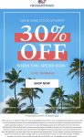 30% off $150 at Vineyard Vines, or online via promo code SUNSALE #vineyardvines