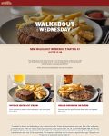 Sirloin steak or chicken + fries + beer = $14 Weds at Outback Steakhouse #outbacksteakhouse
