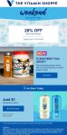 20% off online at The Vitamin Shoppe via promo code RUSHIN25 #thevitaminshoppe
