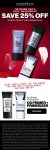 25% off at Smashbox cosmetics #smashbox
