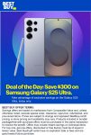 $300 off Galaxy S25 today at Best Buy #bestbuy