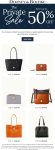 Various styles are 50% off at Dooney & Bourke #dooneybourke