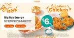 2pc chicken or 3pc tenders + 2 sides + biscuit = $6 at Popeyes #popeyes