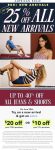 $10-$20 off $75+ Saturday at American Eagle #americaneagle