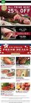 25% off prime beef & more today at Fresh Market #freshmarket
