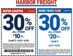 30% off all items under $10 at Harbor Freight Tools #harborfreight