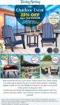 Everything outdoor is 25% off at Tuesday Morning via promo code FUN25 #tuesdaymorning