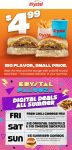 Free chili cheese fry with your sack & more at Krystal restaurants #krystal