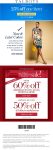 25% off a single item at Talbots, or online via promo code SMILE #talbots
