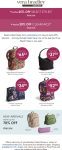 Extra 20-25% off today at Vera Bradley Outlet Store #verabradley