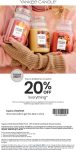20% off everything today at Yankee Candle, ditto online #yankeecandle