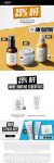 25% off essentials at Kiehls, ditto online #kiehls