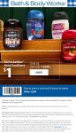 $1 pocket hand sanitizers today at Bath & Body Works, or online via promo code CLEAN #bathbodyworks