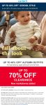 Extra 20-40% off school styles at Carters via promo code SCHOOL20 #carters