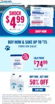 50% off shock at Leslies Pool Supplies #leslies