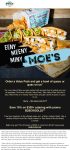 Free bowl of guac or queso with your value pack at Moes Southwest Grill #moessouthwestgrill